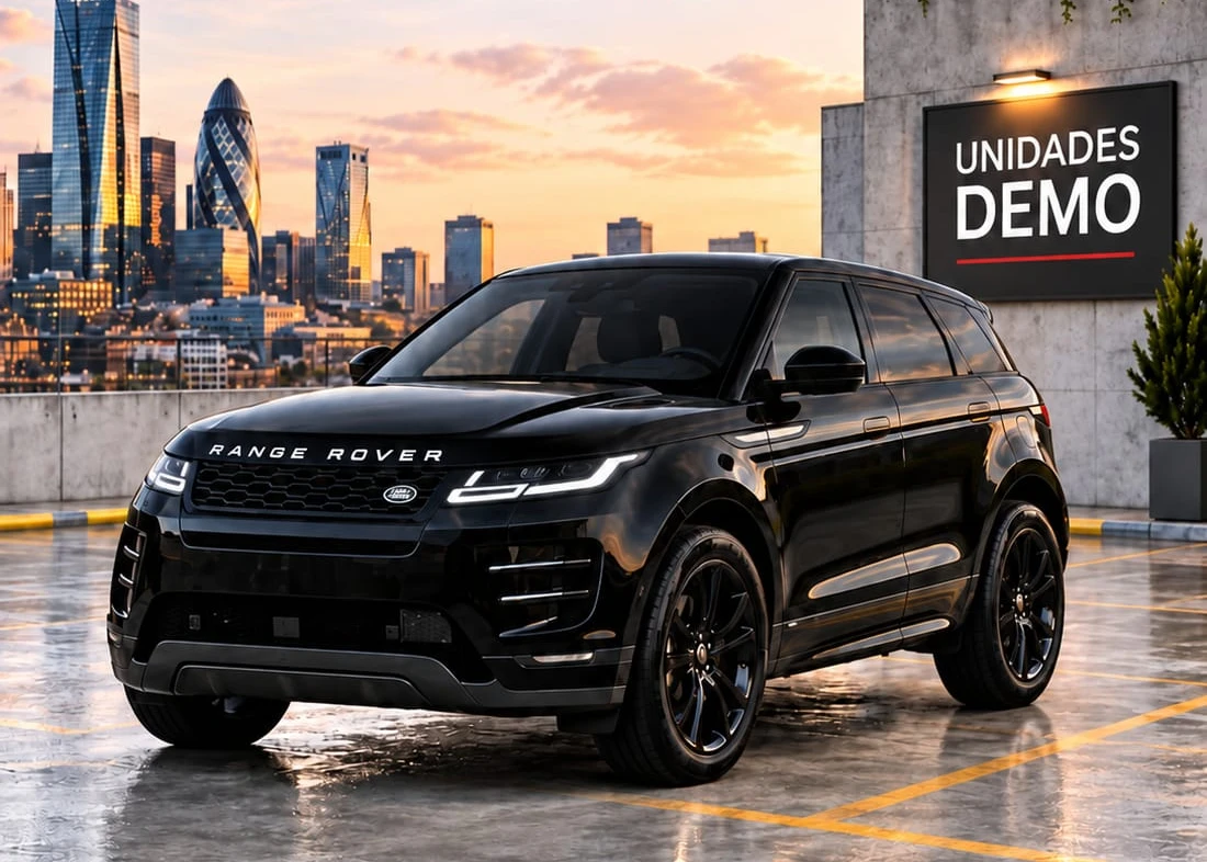 Evoque S · Santorini Black · Unidad demo de referencia
